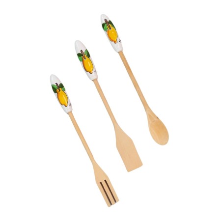 Kitchen utensils set Folk Lemons De Simone Pottery Kitchen utensils set Folk Lemons De Simone Pottery